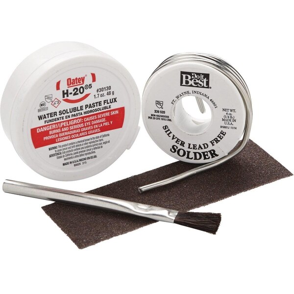 All-Source Silver Lead-Free 1/4 Lb. H-205 Solder Kit 53070 - main